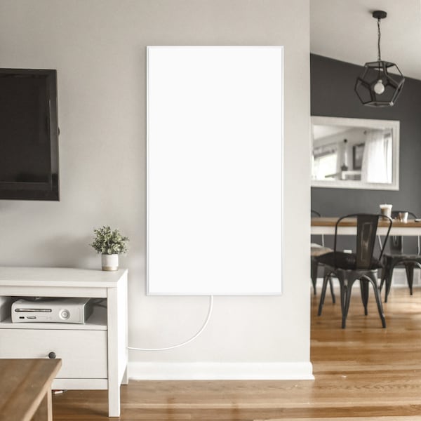 Warmlyyours Ember Flex Radiant Panel Heater - White - 700W - 47 in x 24 in - Dual Connection IP-EM-FLX-WHT-0700-CW - main